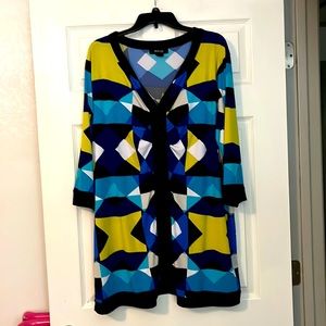 WOMEN’S PLUS SIZE 3/4 LENGTH TUNIC : SIZE 3X